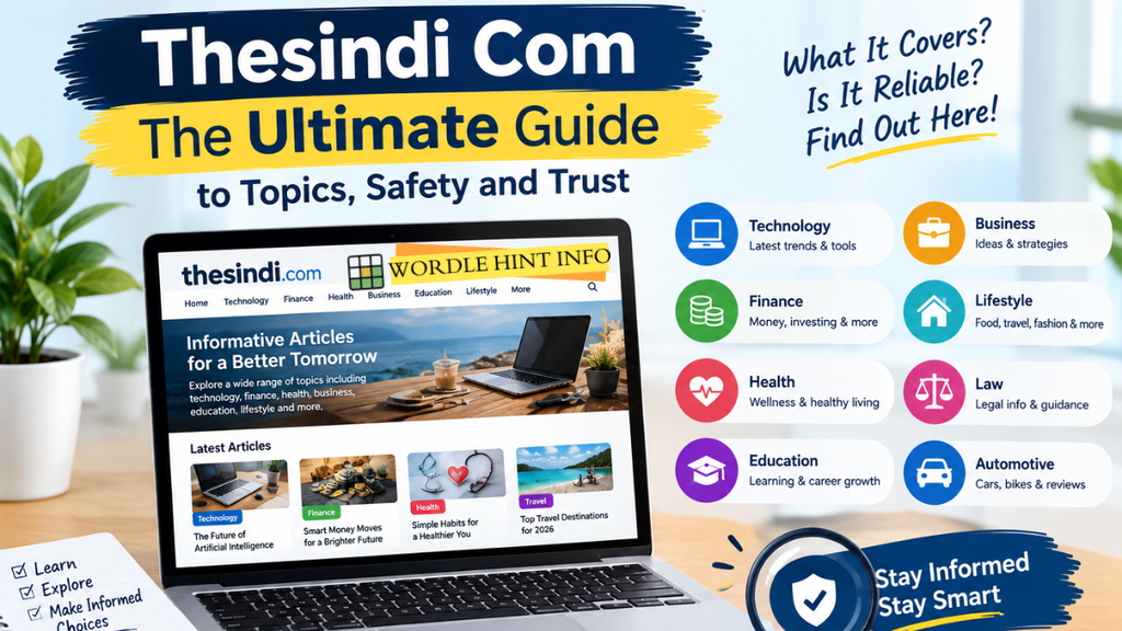 Thesindi Com: The Ultimate Guide to Topics, Safety and Trust 2026