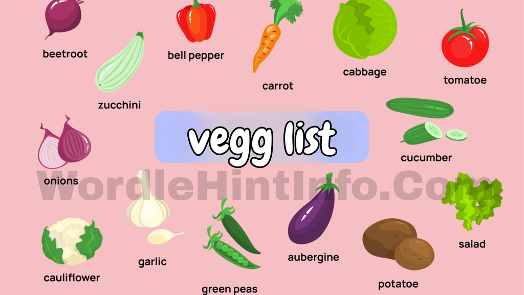 Vegg List: The Ultimate Guide to Vegetables, Their Types, Benefits, and Uses