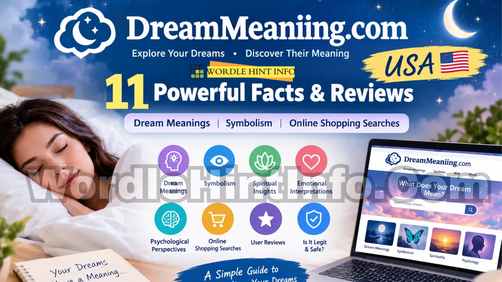 DreamMeaniing.com USA 11 Powerful Facts, Meanings & Reviews