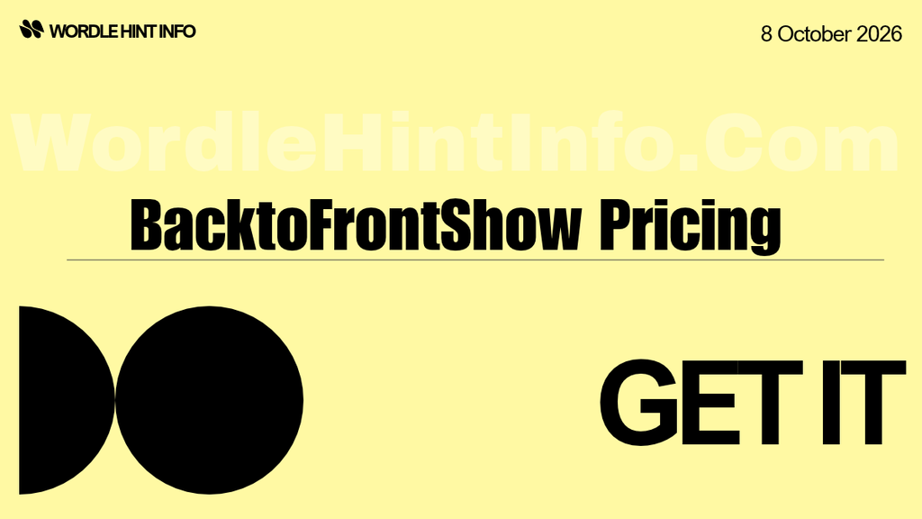 BacktoFrontShow Pricing 7 Powerful Facts, Plans & Costs