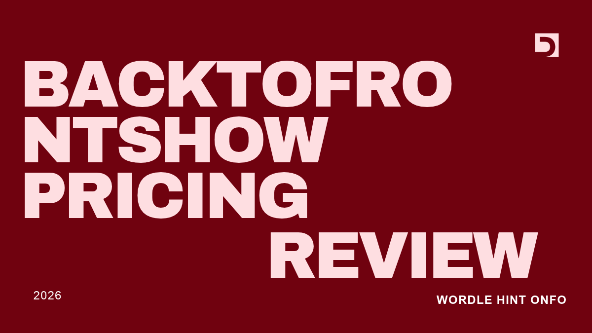BacktoFrontShow Pricing 7 Powerful Facts, Plans & Costs